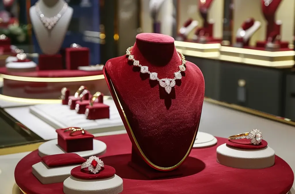 The Role of Colour in Jewellery Displays: How to Set the Right Mood