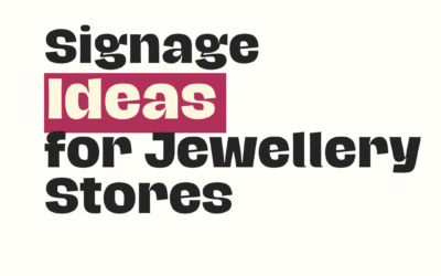 Signage Ideas for Jewellery Stores in Dubai