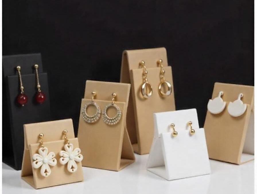 Earring Displays for Different Jewellery Styles: Studs, Hoops, and Danglers