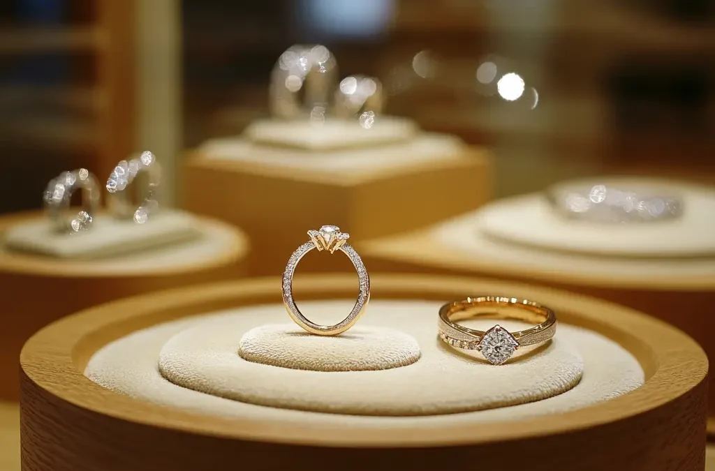 Showcasing Wedding Rings: Unique Display Ideas for Bridal Jewellery