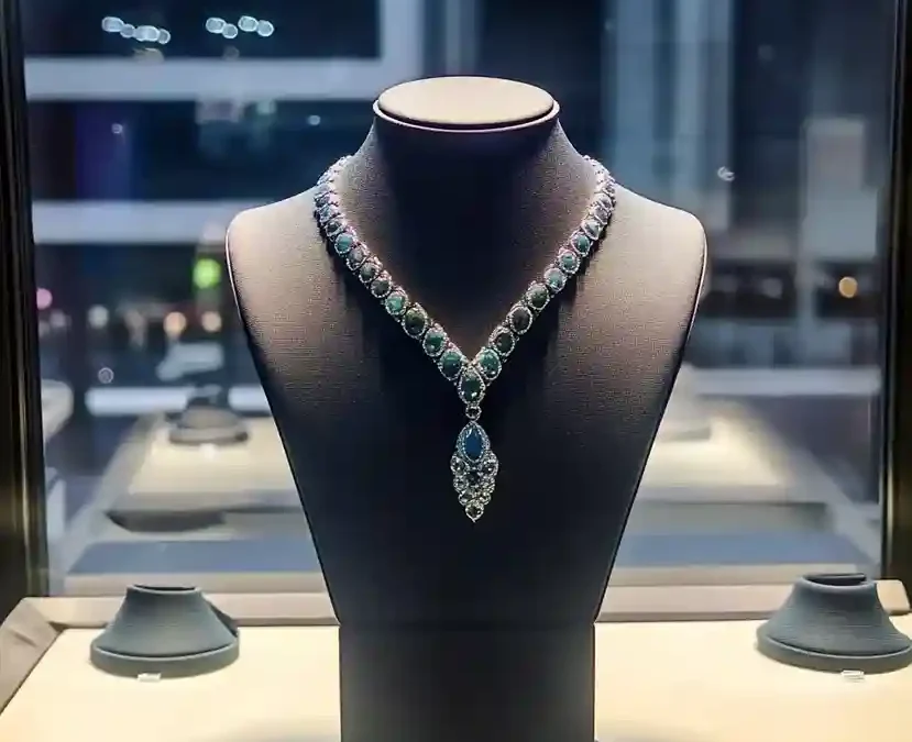 How to Highlight Statement Necklaces with Elegant Displays
